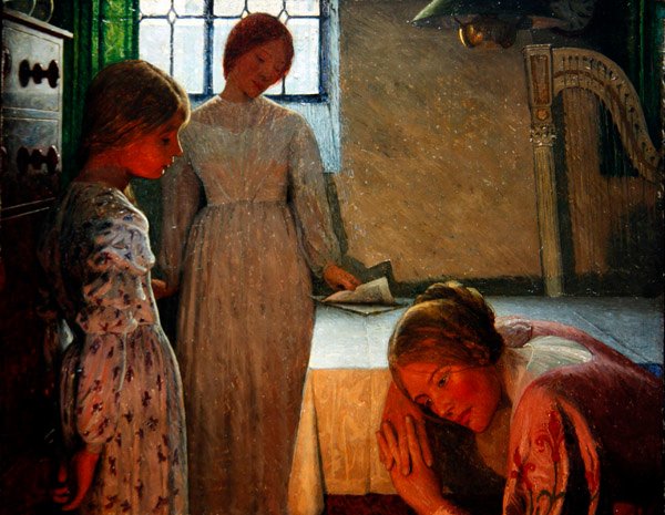 Talvi-ilta tekijältä Frederick Cayley Robinson