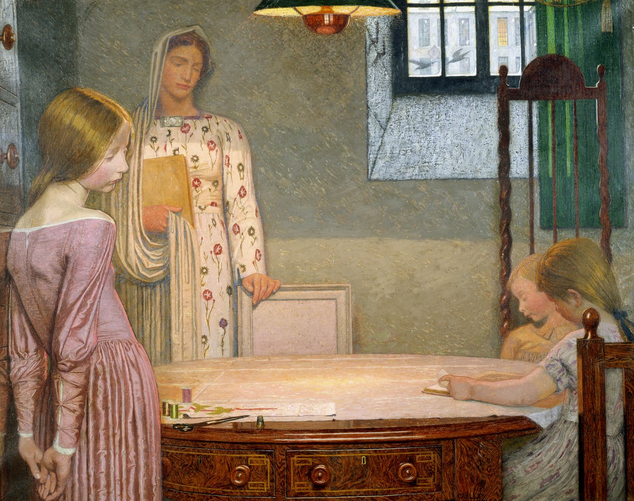 Talvi-ilta tekijältä Frederick Cayley Robinson