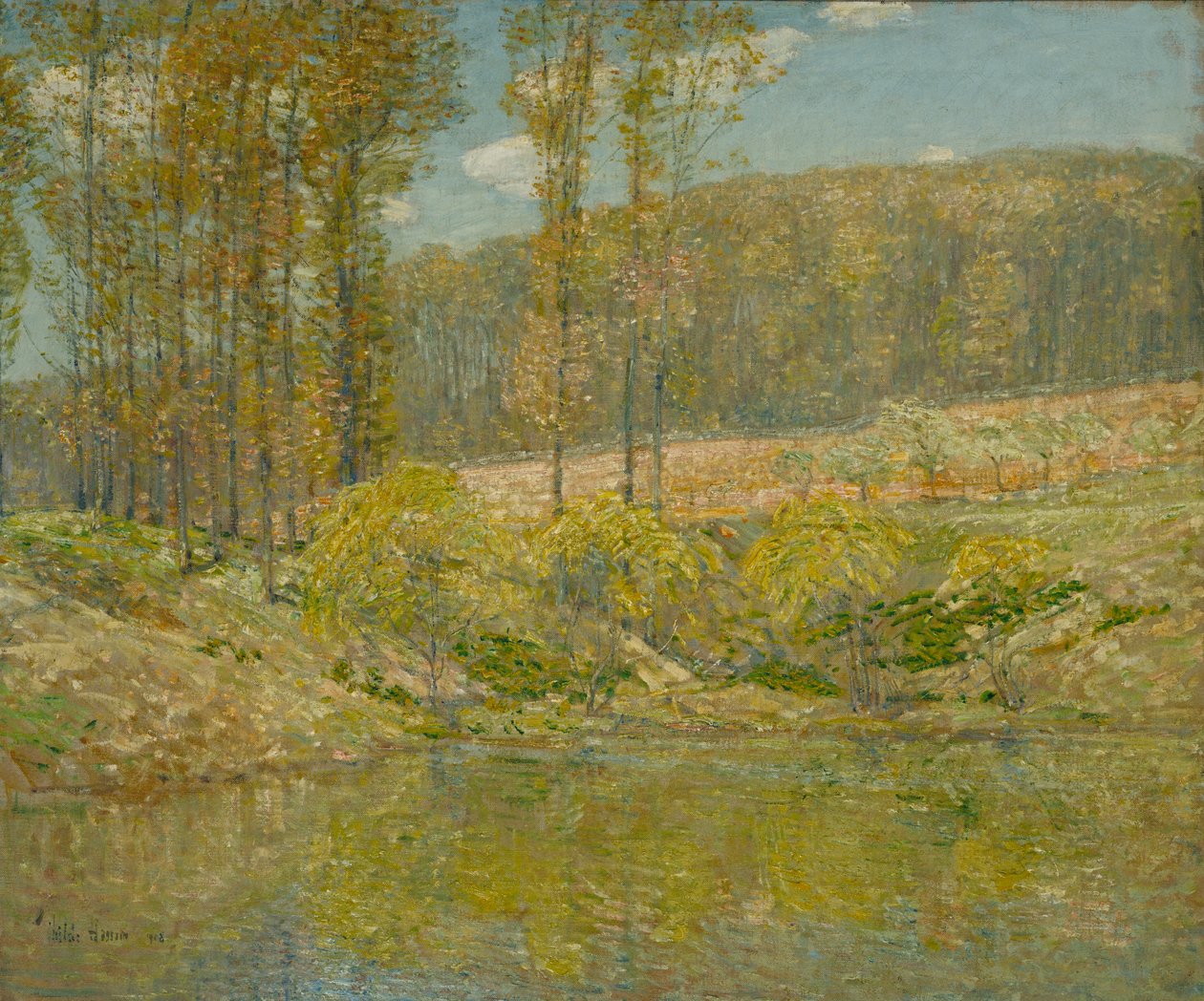 Kevät, Navesink Highlands, 1908. tekijältä Frederick Childe Hassam