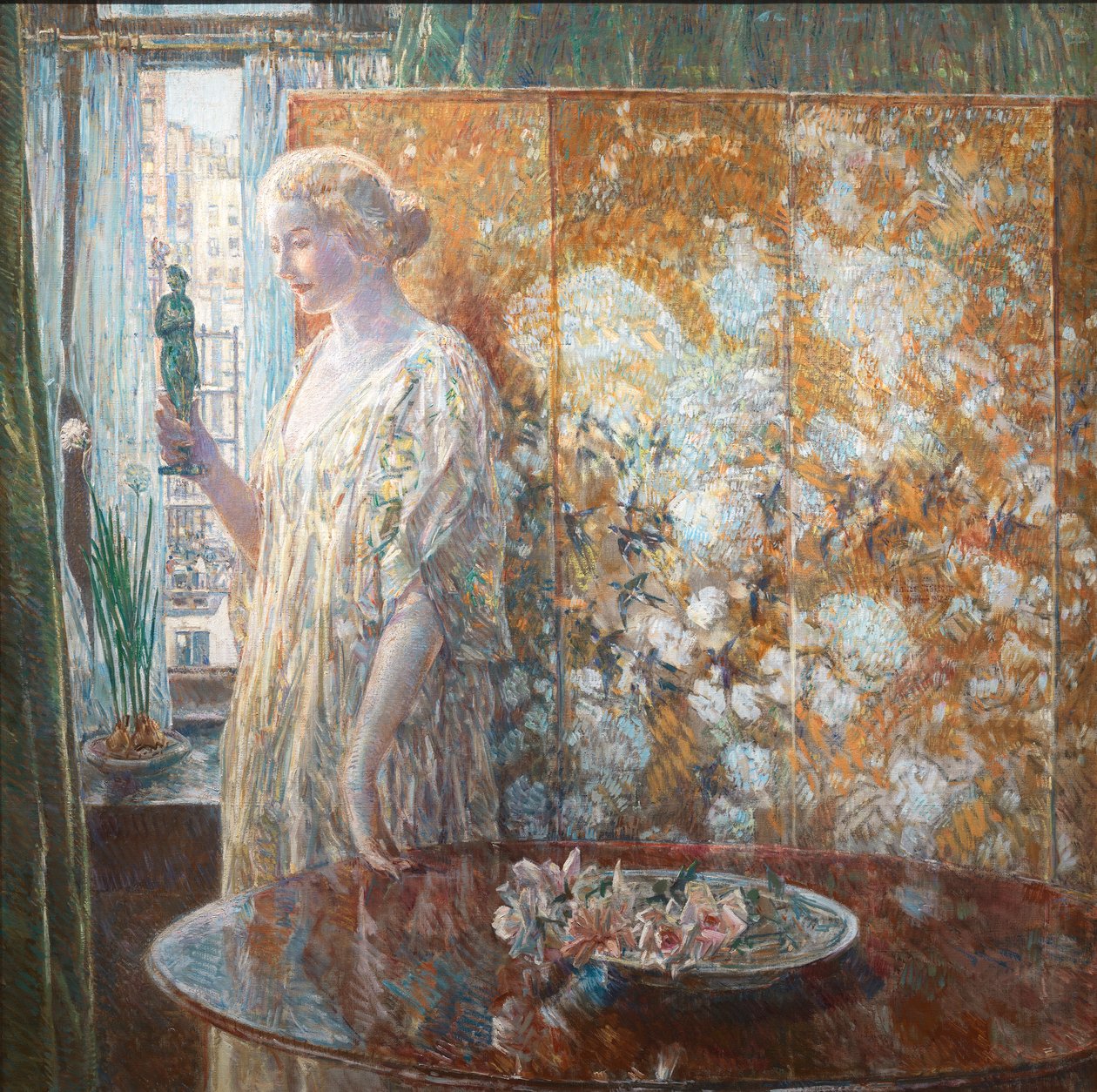 Tanagra The Builders, New York, 1918. tekijältä Frederick Childe Hassam