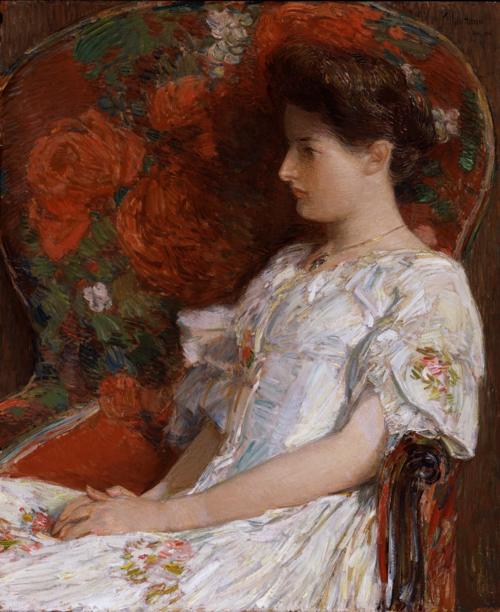 Viktoriaaninen tuoli, 1906. tekijältä Frederick Childe Hassam
