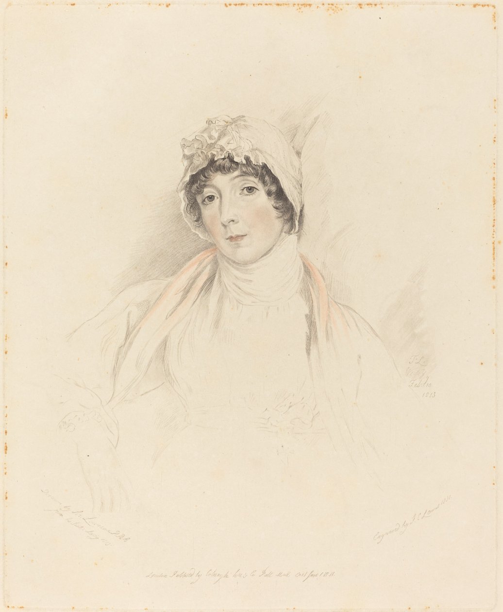 Lucy Lawrence tekijältä Frederick Christian Lewis I after Sir Thomas Lawrence