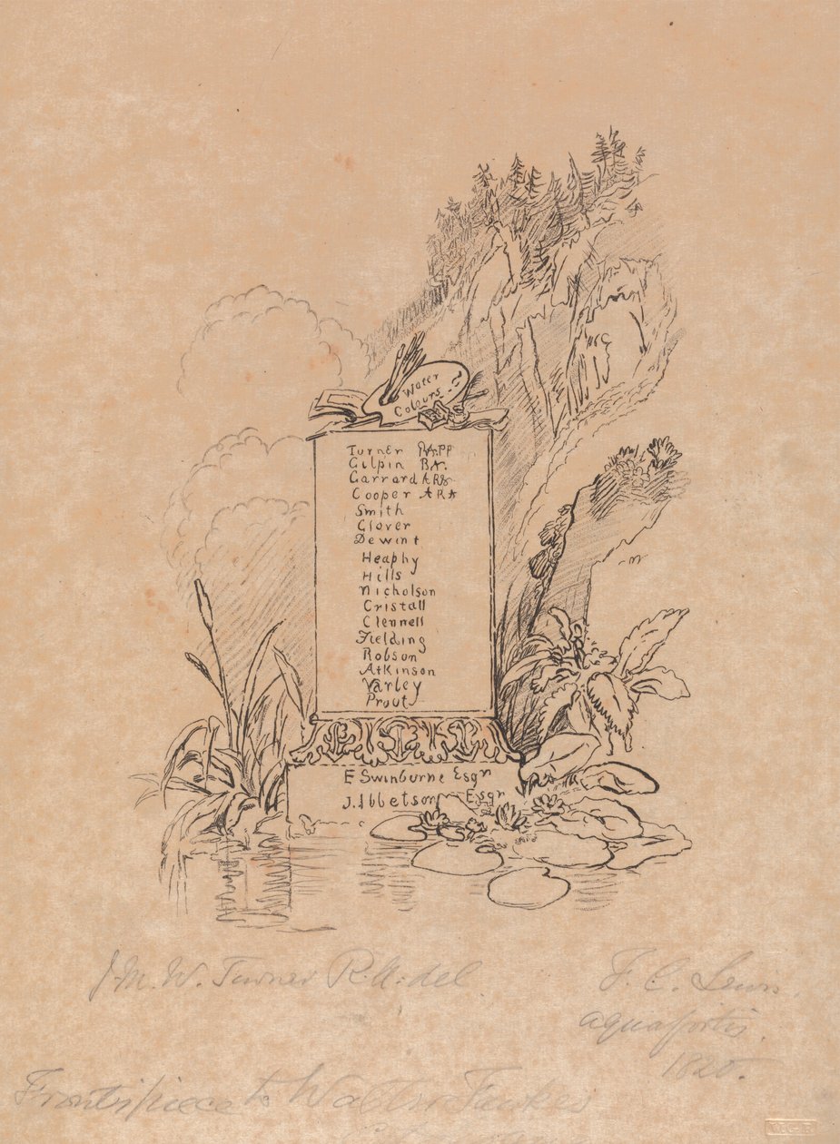 Fawkes-luettelon etukappale tekijältä Frederick Christian Lewis the Elder