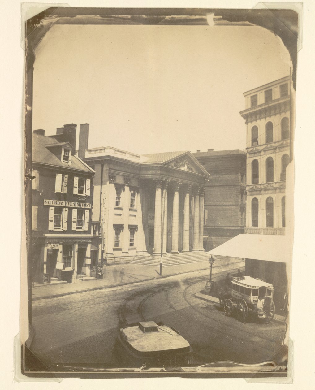 First Bank of the United States, Philadelphia, 1859. tekijältä Frederick DeBourg Richards