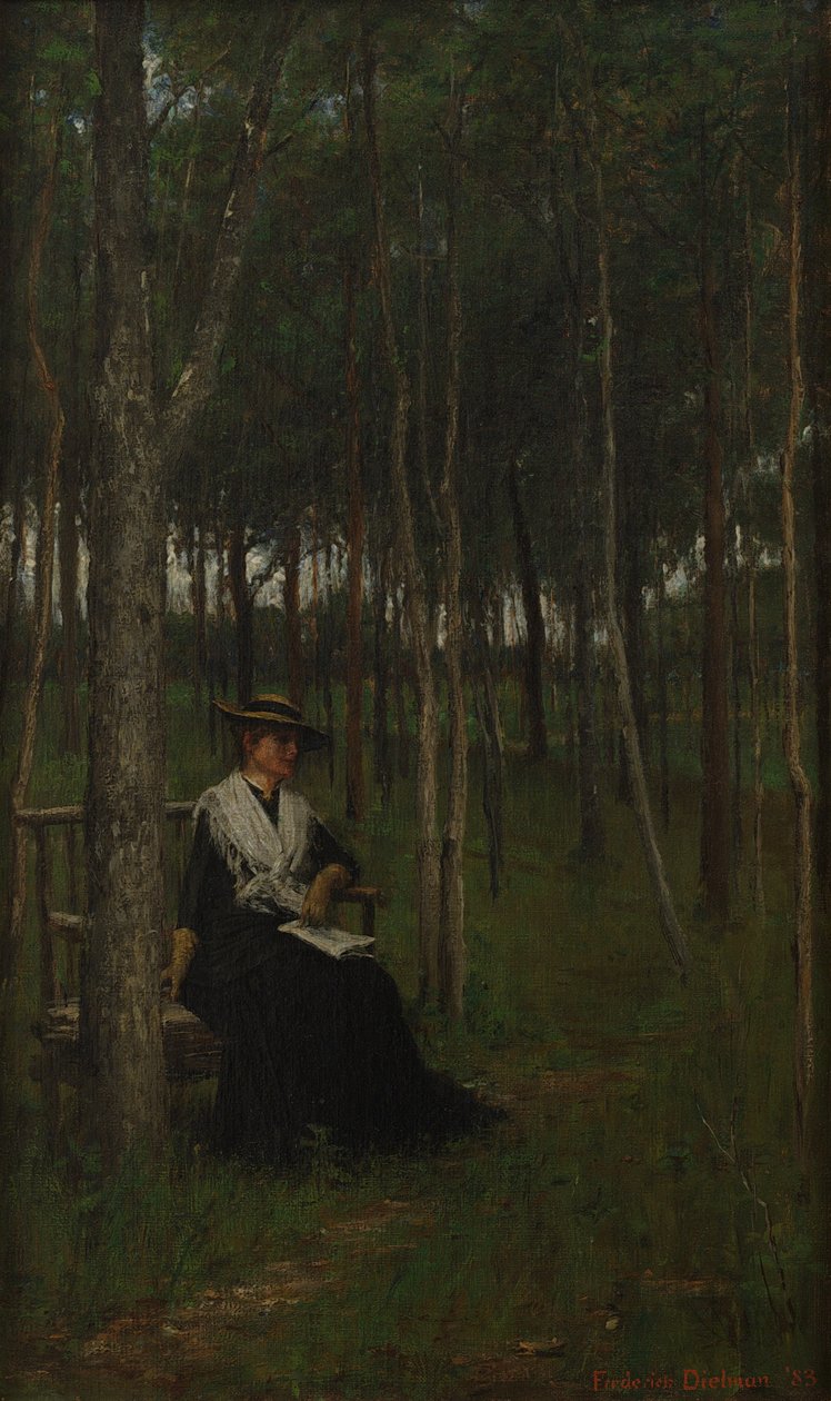 Haaveilu, 1883 tekijältä Frederick Dielman