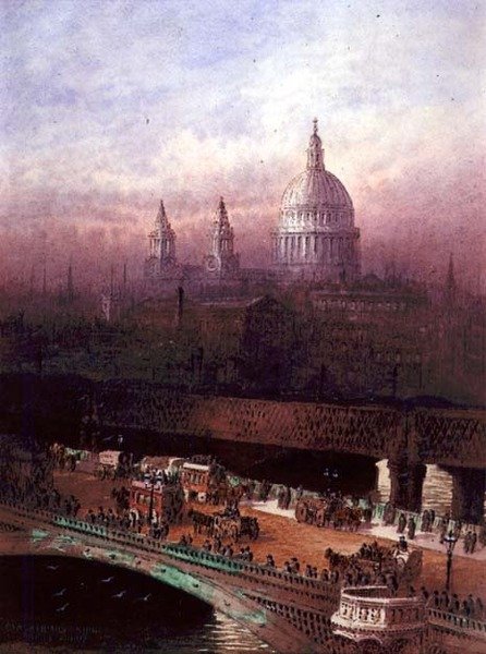 Blackfriars Bridge ja St. Paul