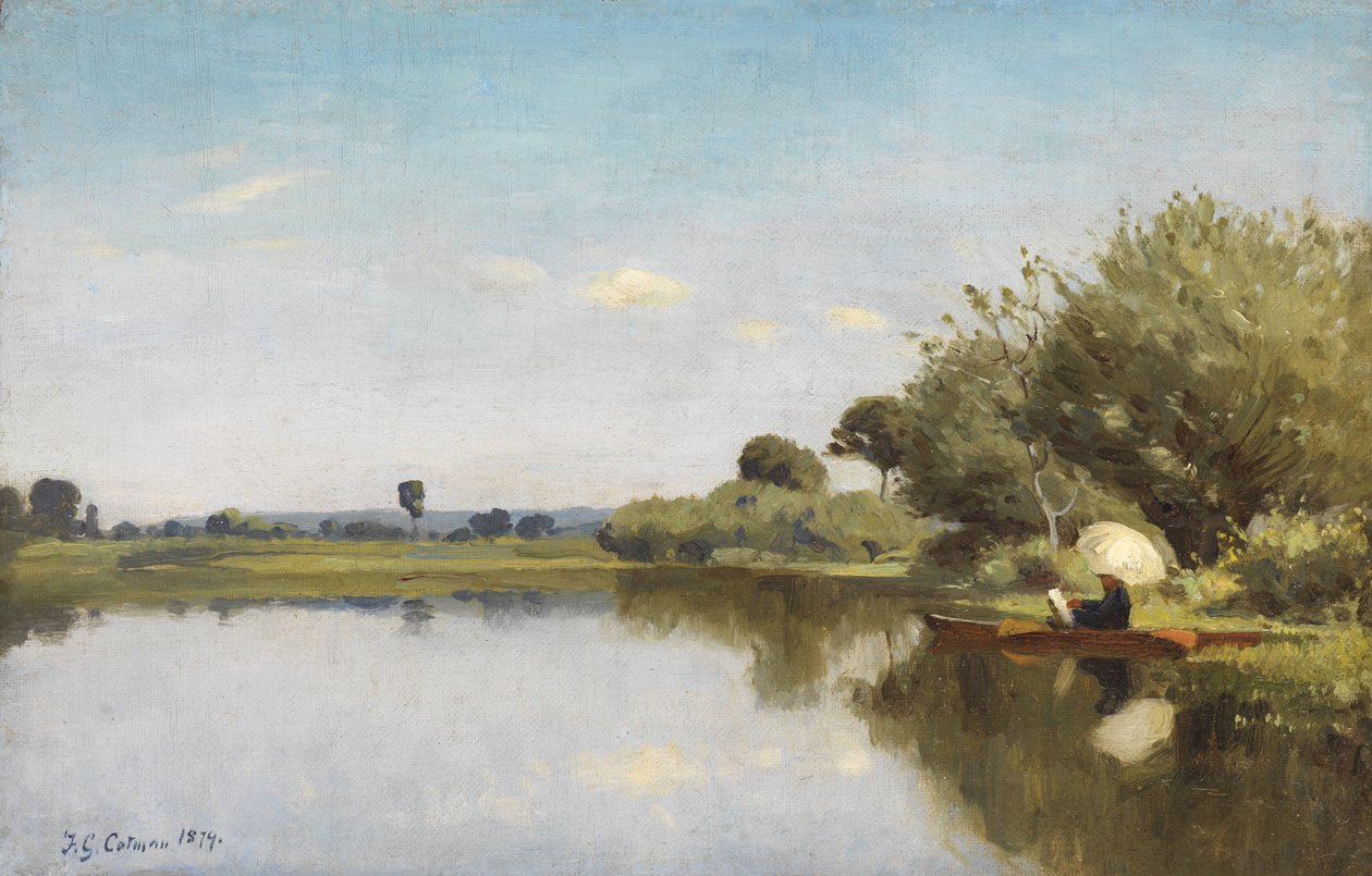 Kesäpäivä, 1874 tekijältä Frederick George Cotman