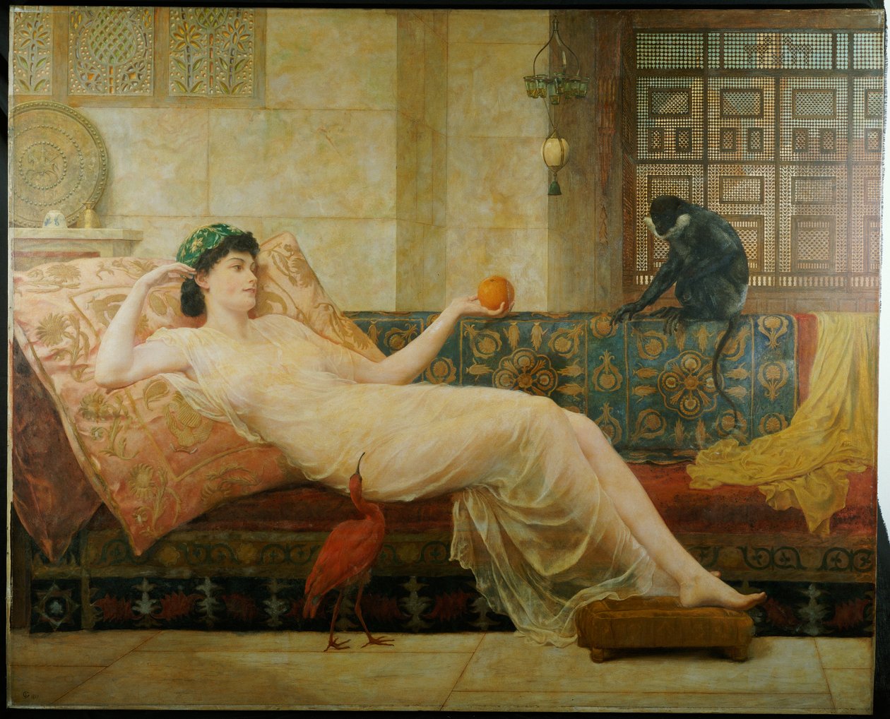 Unelma paratiisista, 1889 tekijältä Frederick Goodall