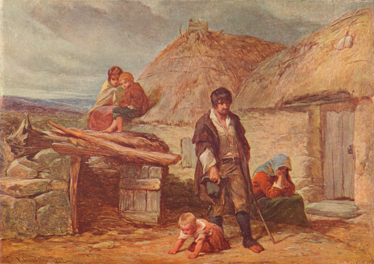 Irlantilainen häätö, 1850 1906 tekijältä Frederick Goodall