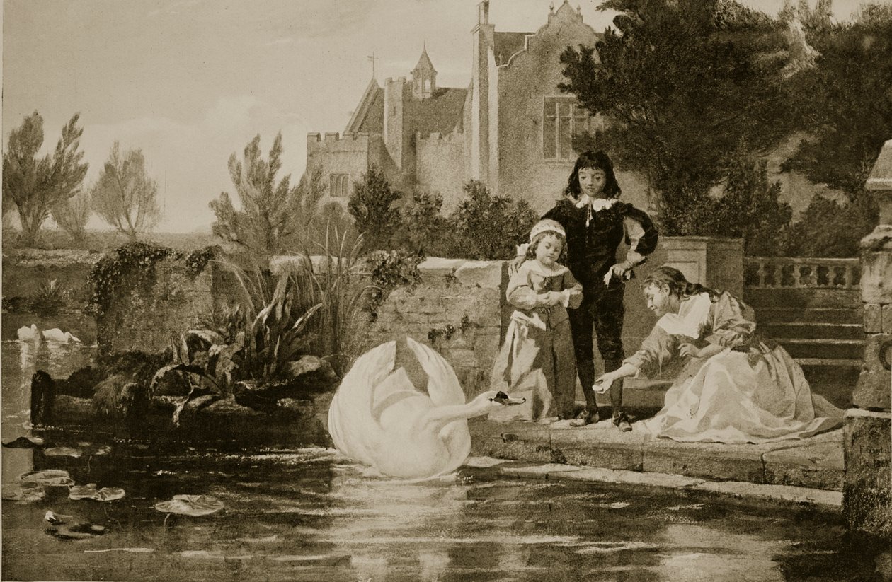 Charles I:n lapset, kuvitus teoksesta "Hutchinson