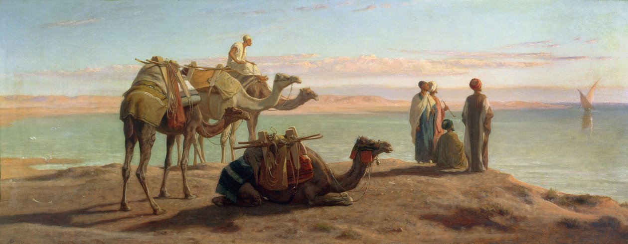Huonekalut ja erilaiset esineet 1100- ja 1300-luvuilta tekijältä Frederick Goodall