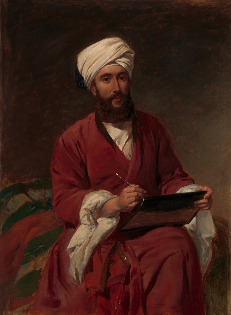 William Edward Dighton 1822-1853 Lähi-idän mekossa, n. 1852-53. tekijältä Frederick Goodall