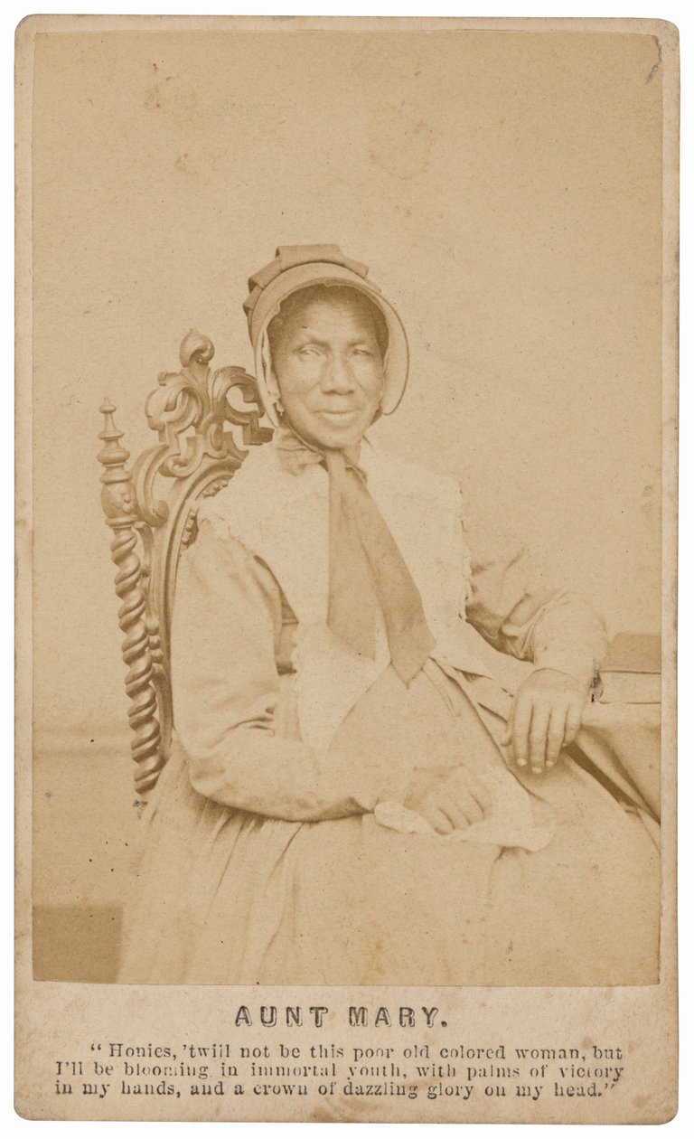 Mary Dines-täti,c. 1865 (kuva) tekijältä Frederick Gutekunst
