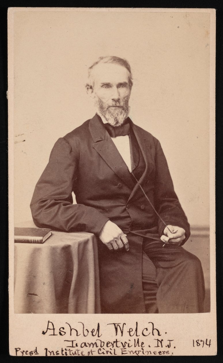 Ashbel Welchin muotokuva 1809-1882, toukokuu 1874. tekijältä Frederick Gutekunst