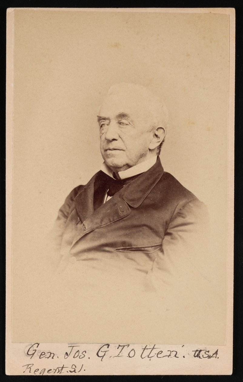 Kenraali Joseph Gilbert Tottenin muotokuva 1788-1864, ennen vuotta 1864. tekijältä Frederick Gutekunst