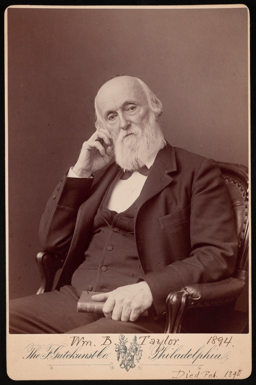 William Bower Taylorin muotokuva 1821-1895, 1894. tekijältä Frederick Gutekunst