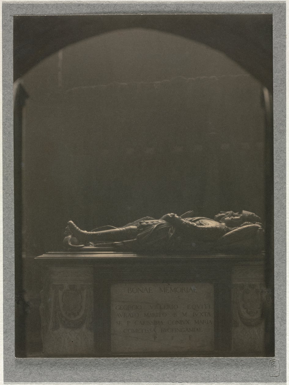 Westminster Abbey, Sir Georges Villiersin hauta (k. 1605) tekijältä Frederick Henry Evans