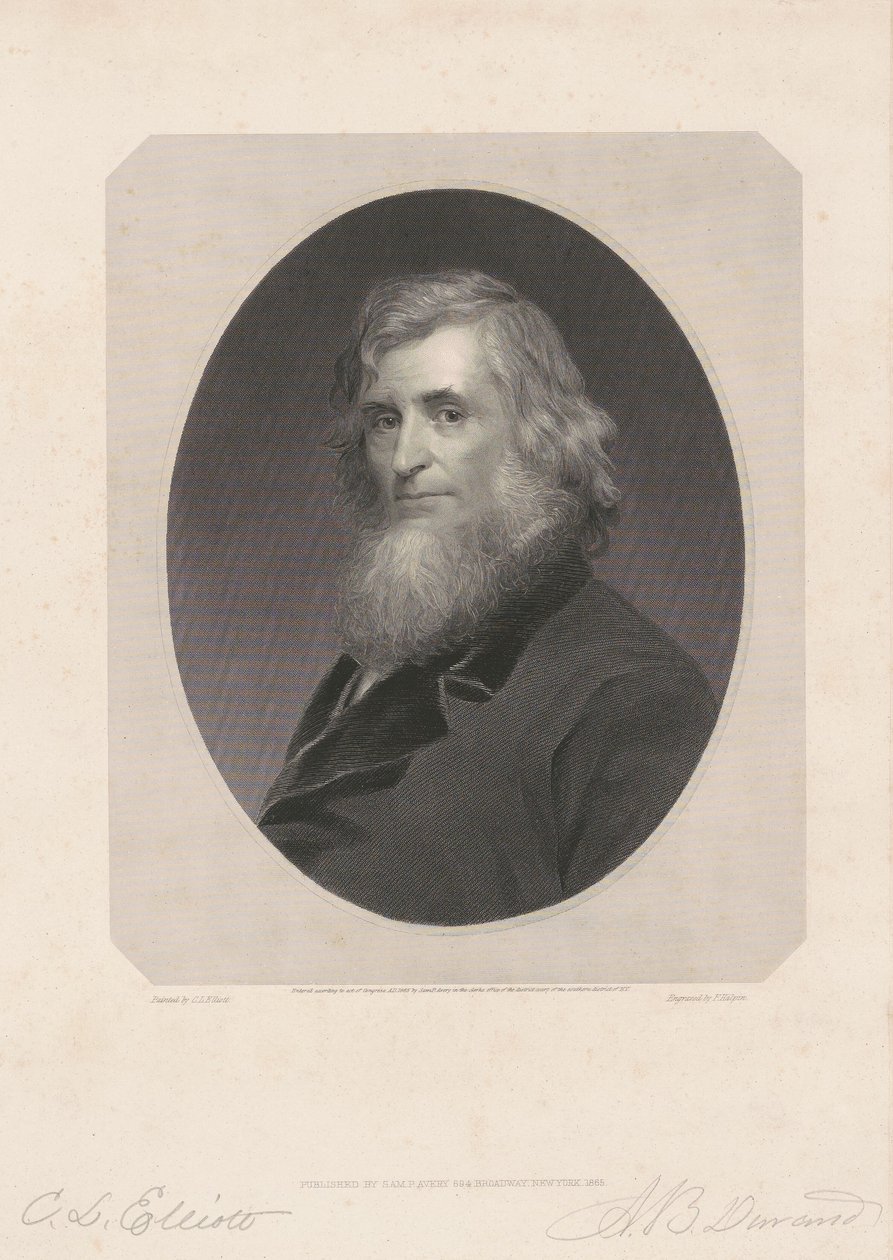 Asher B. Durand tekijältä Frederick Halpin, after Charles Loring Elliott