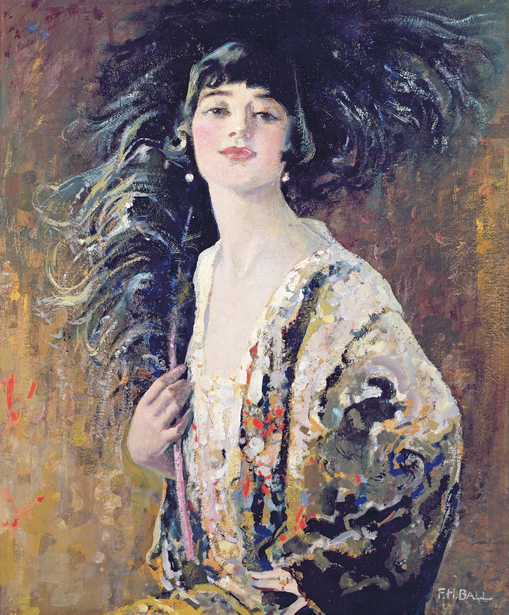 Musta tuuletin, 1929 tekijältä Frederick Hammersley Ball