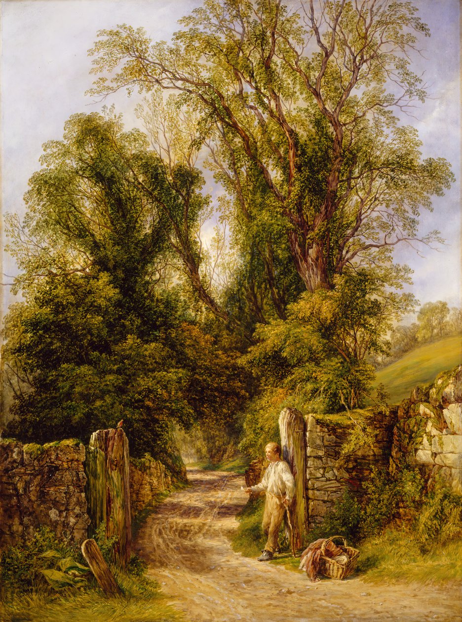 Silmäys Wharfdalesta, Yorkshire, 1835-1886. tekijältä Frederick Henry Henshaw