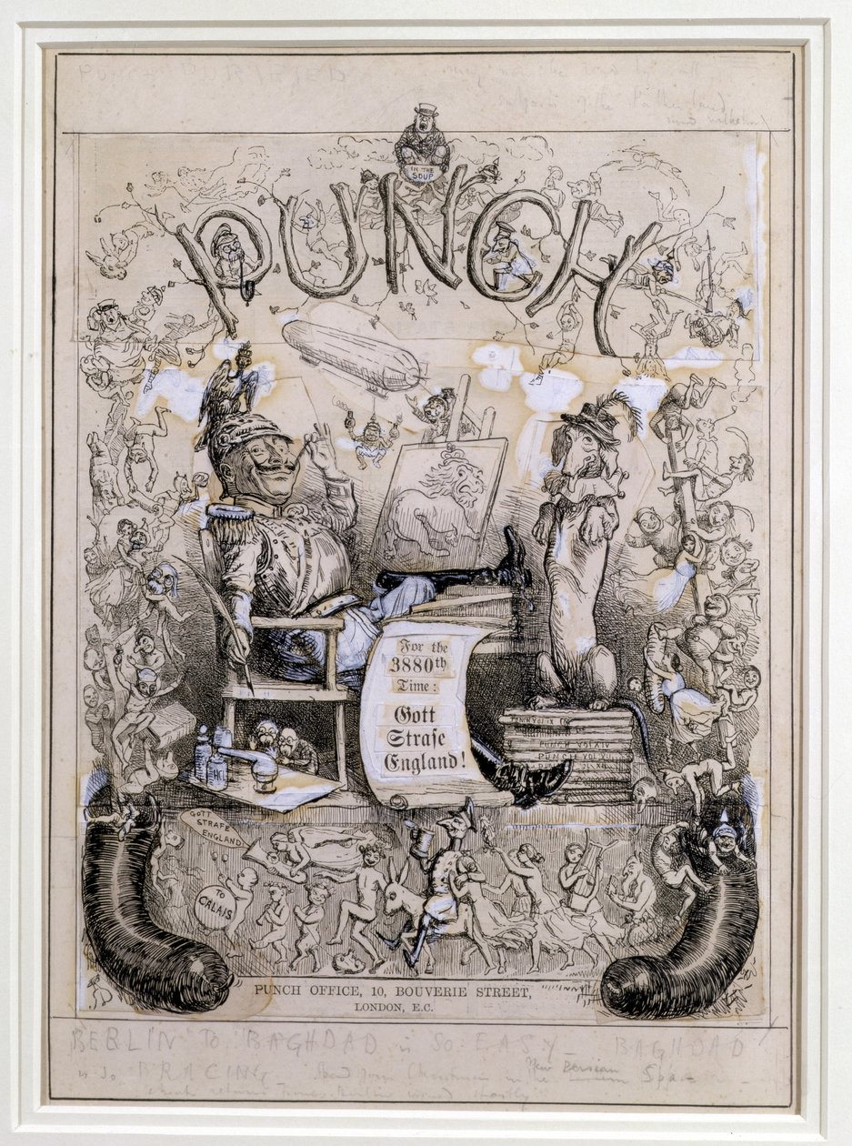 "In the Soup", kuvitus Punch-lehden kanteen tekijältä Frederick Henry Townsend