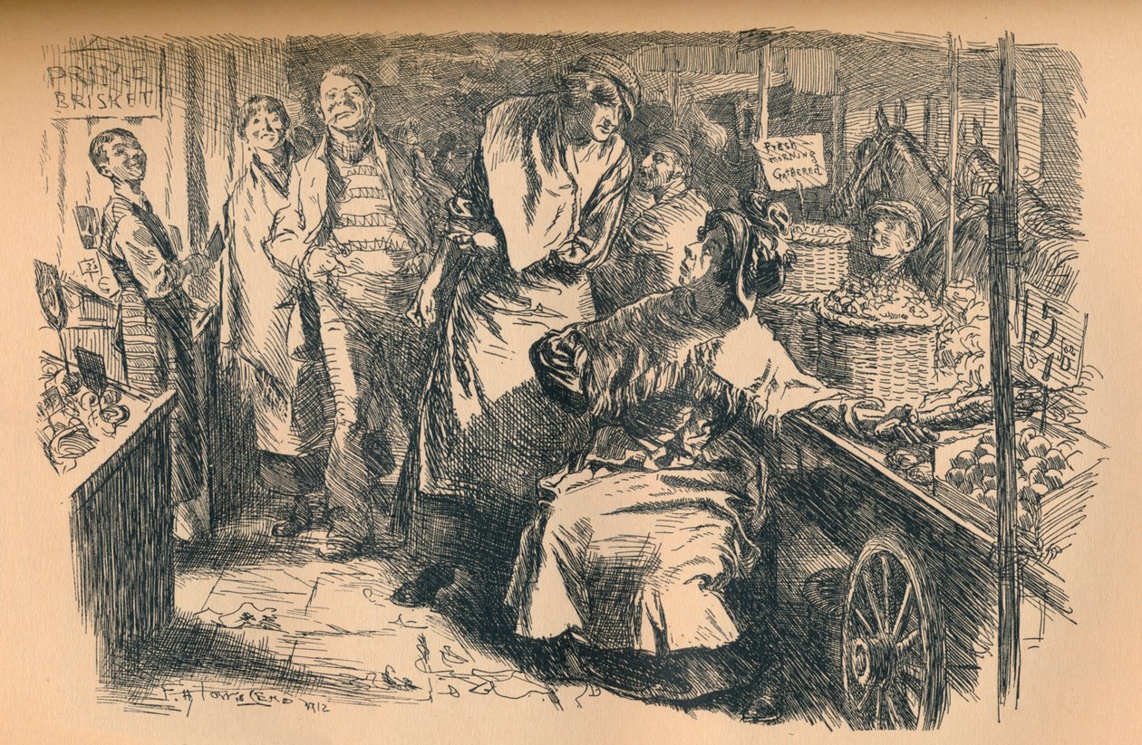 Levottomuuksia Lähi-idässä, 1912 tekijältä Frederick Henry Townsend