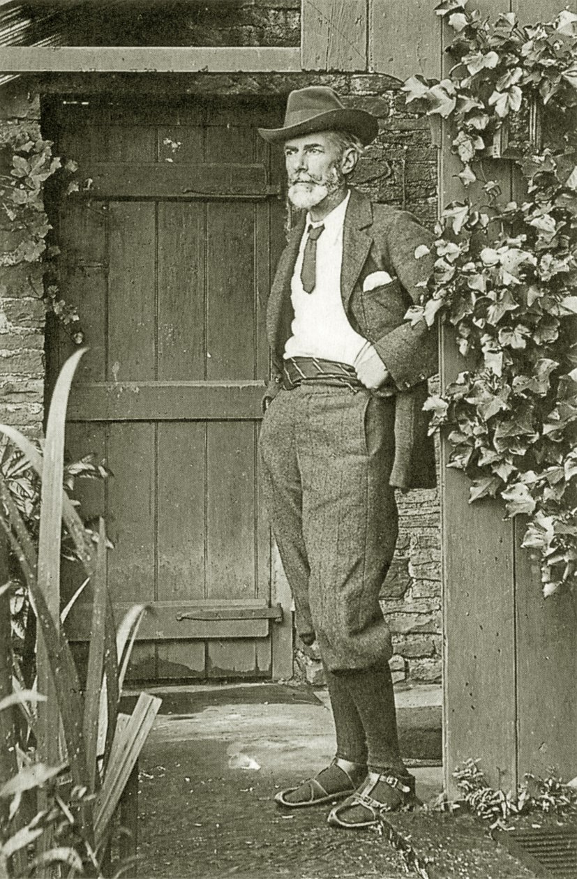 Edward Carpenterin muotokuva n. 1905 tekijältä Frederick Holland Day