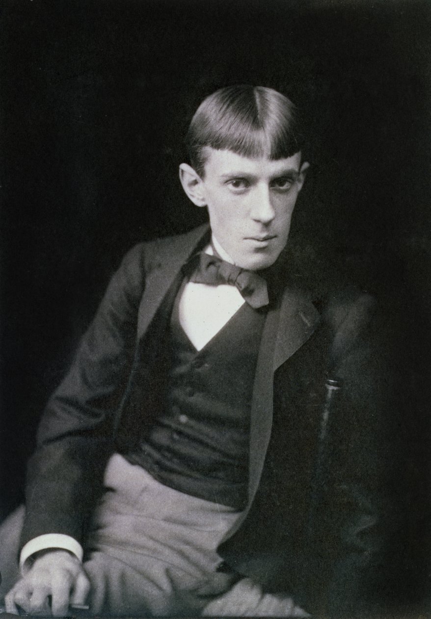 Frederick Hollyerin (1837-1933) muotokuva Aubrey Beardsleystä (1872-98) tekijältä Frederick Hollyer