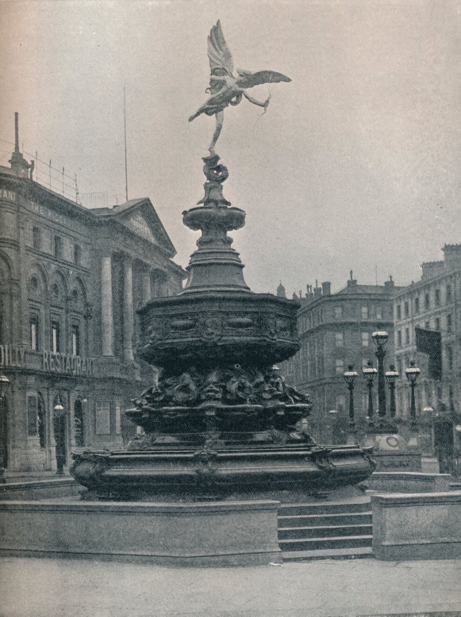 Shaftesbury Memorial Fountain, c1909 tekijältä Frederick Hollyer