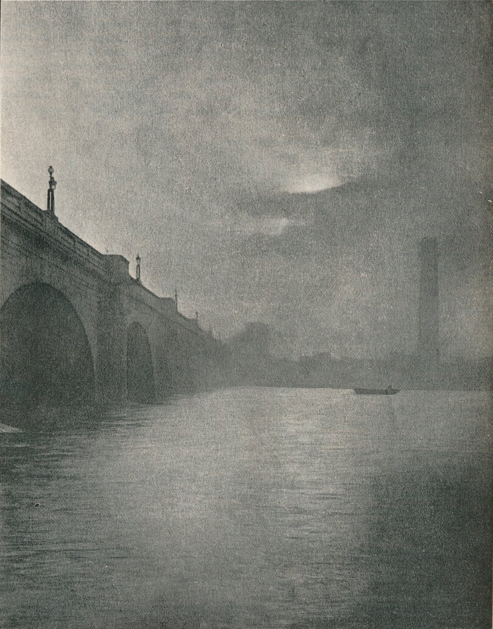 Waterloon silta, 1877 tekijältä Frederick Hollyer
