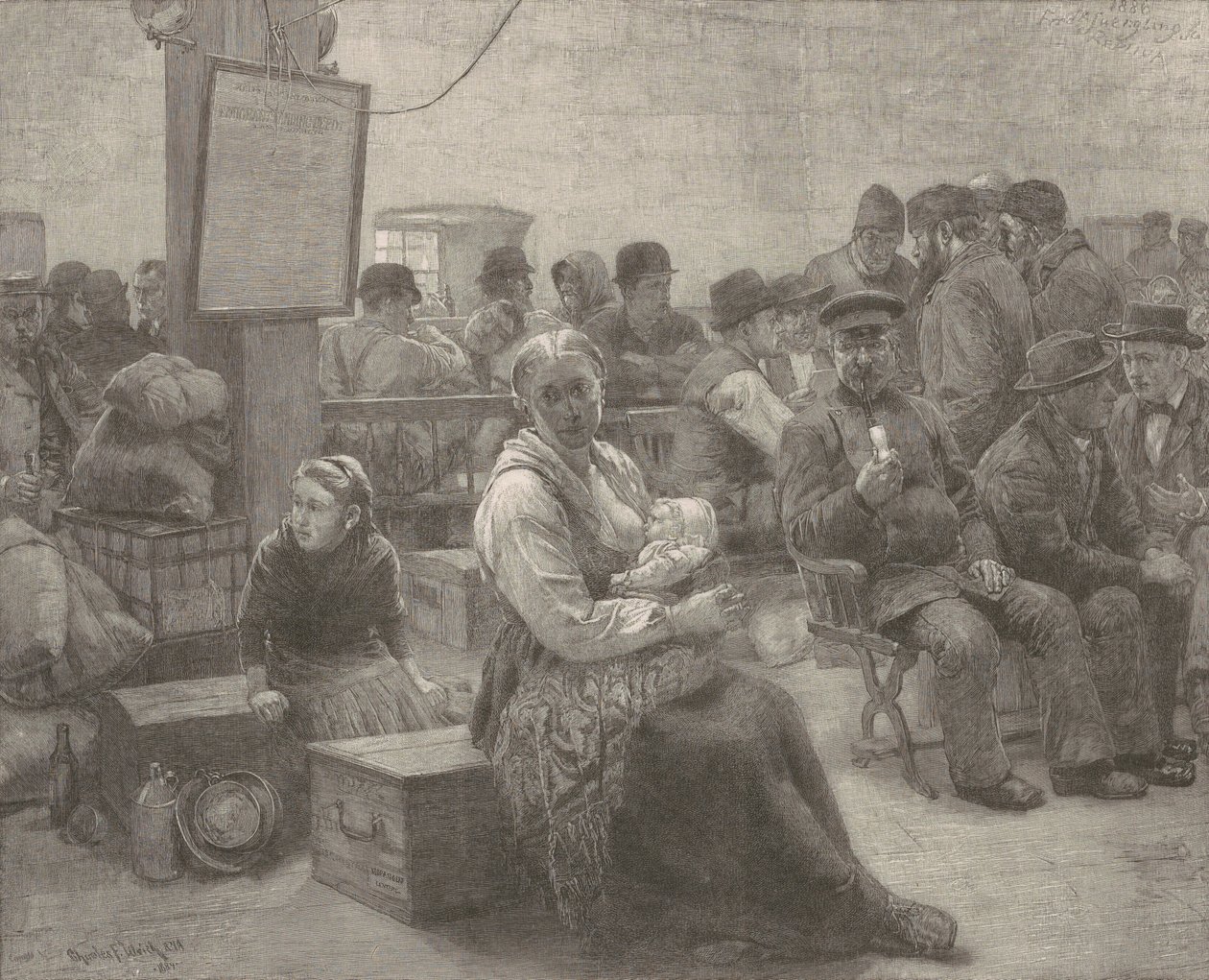 Lupausten maassa tekijältä Frederick Juengling, after Charles Frederic Ulrich