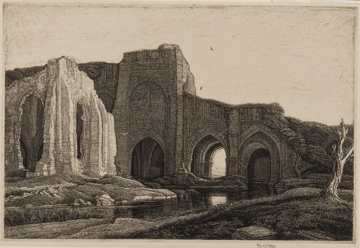 Fenin luostari, 1923-26 tekijältä Frederick Landseer Maur Griggs