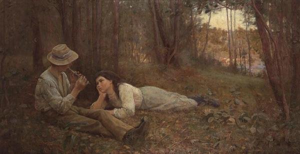 Huilusoitin tekijältä Frederick McCubbin