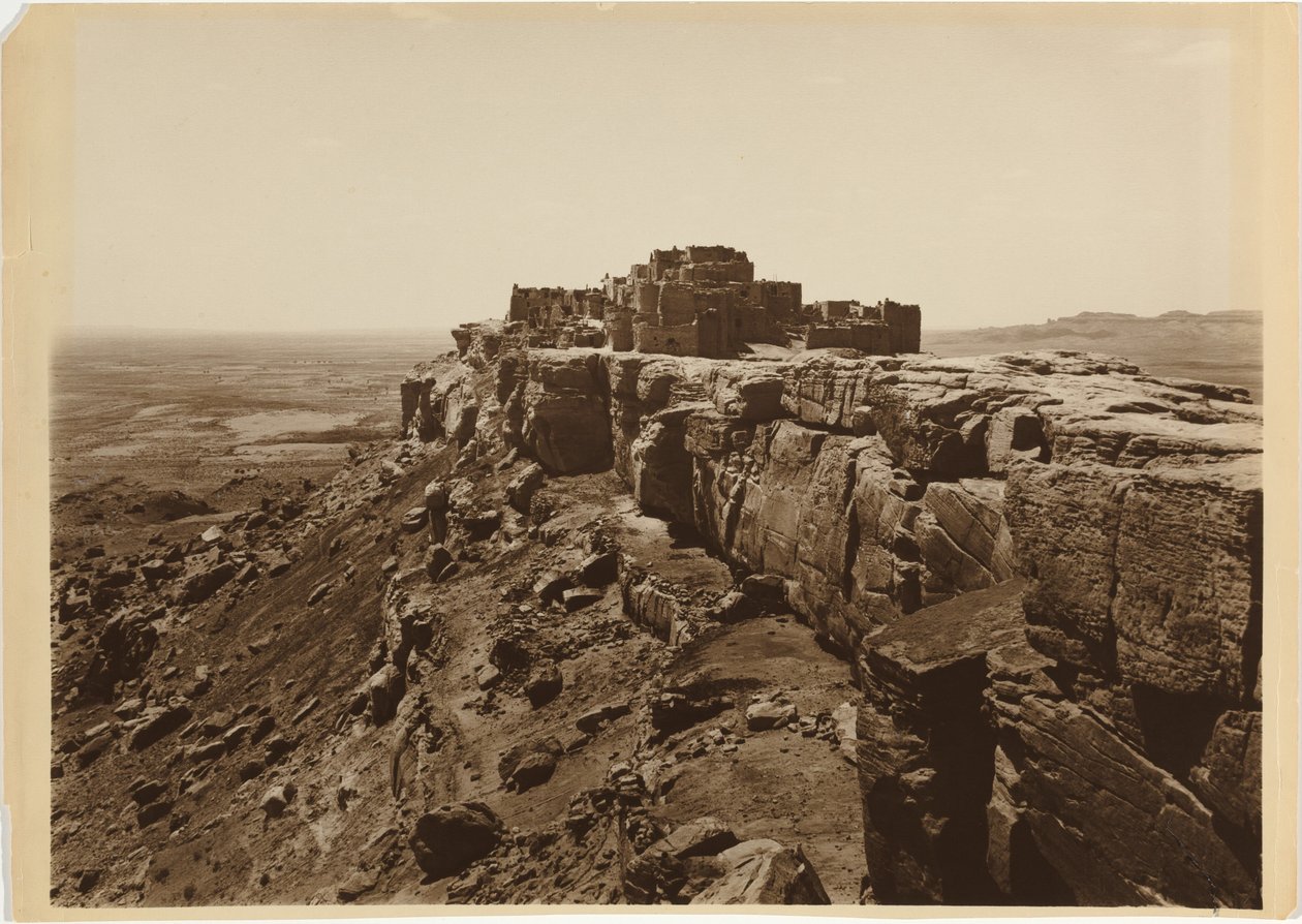 Acoma Pueblo, noin 1900 (kuva). tekijältä Frederick Monsen