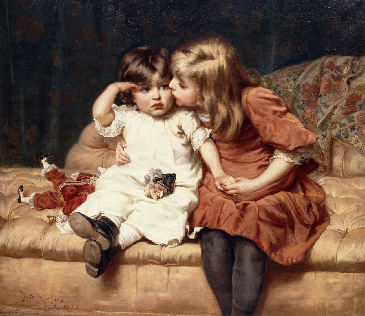 Älä välitä!, 1884 tekijältä Frederick Morgan