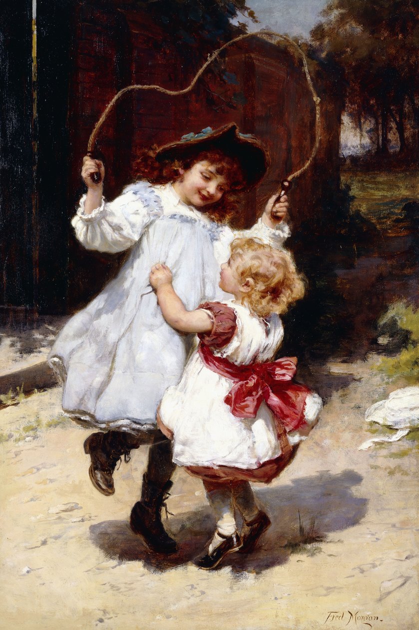 Ohittaminen, n. 1896 tekijältä Frederick Morgan