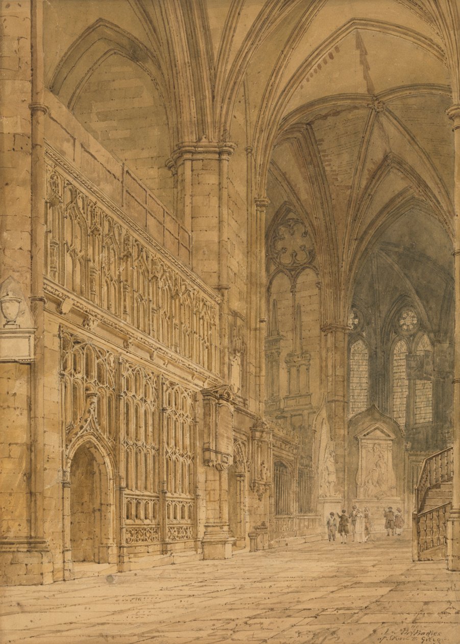 Ambulatorio, Westminster Abbey tekijältä Frederick Nash