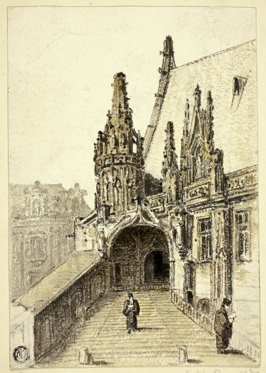 Oikeuspalatsi, Rouen tekijältä Frederick Nash