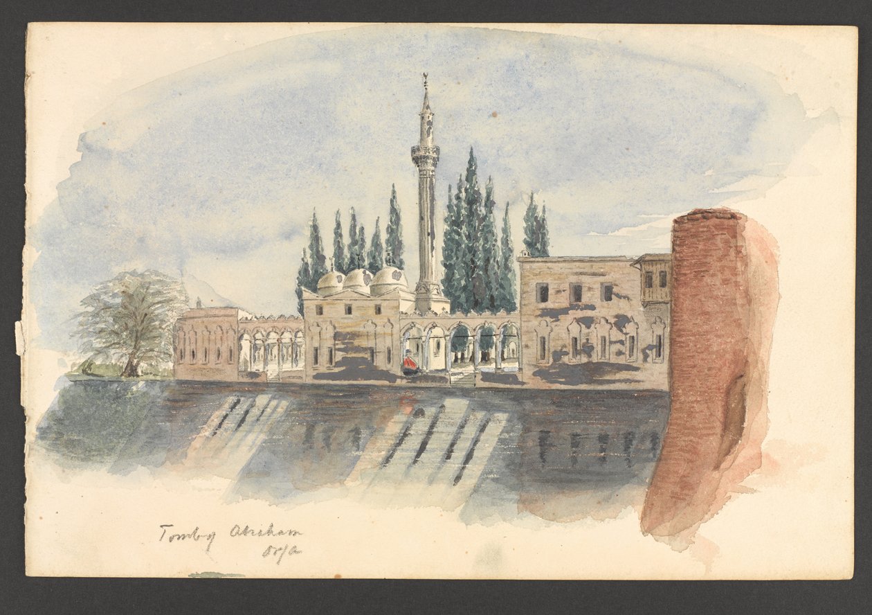 Aabrahamin hauta, Urfa, Turkki tekijältä Frederick Peter Layard