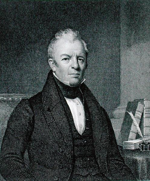 James Kent (1763-1847) kaiverrus Asher Brown Durand (1796-1886) (kaiverrus) tekijältä Frederick R. (after) Spencer