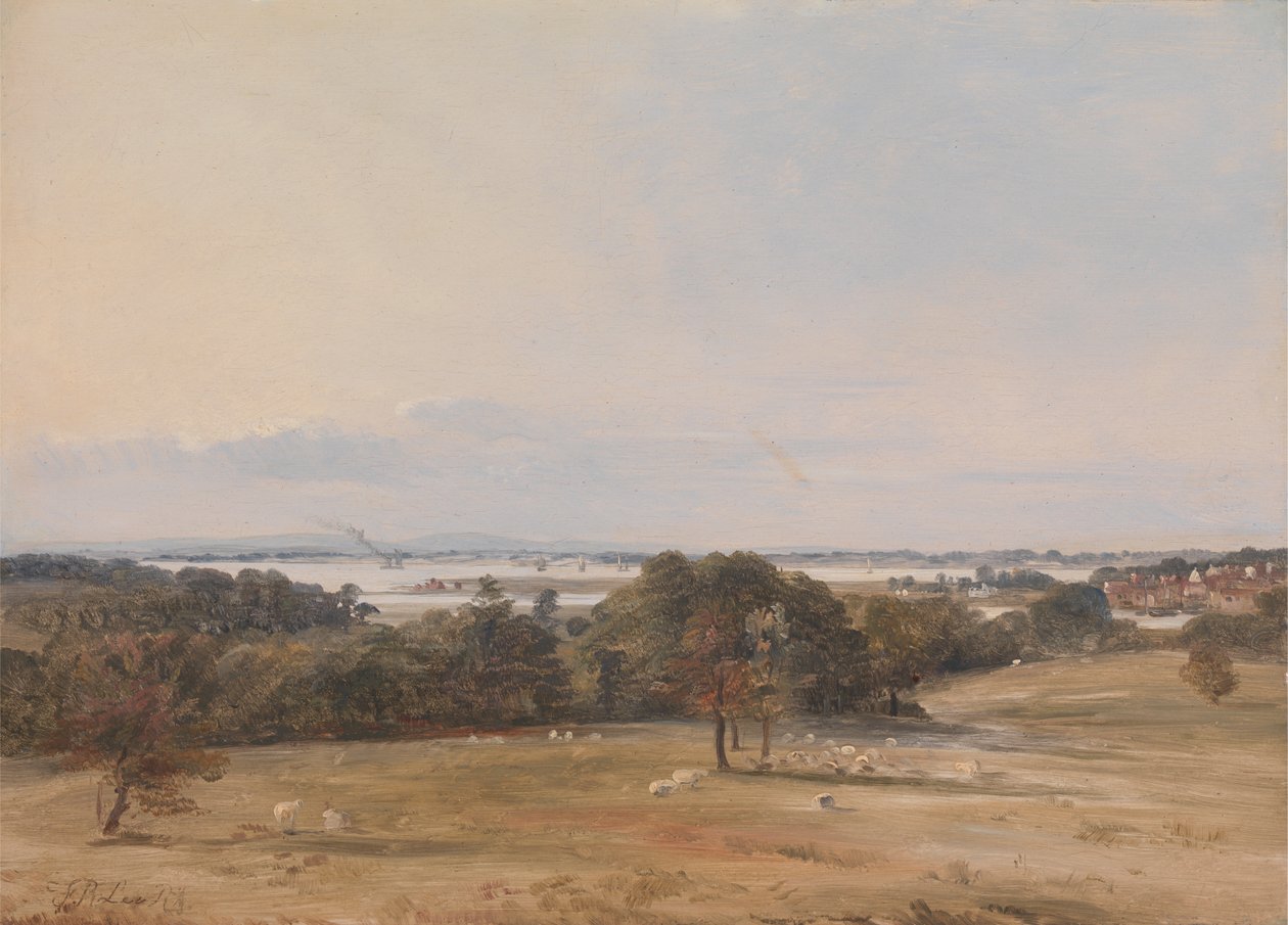 Southampton Water, lähellä Hamblea tekijältä Frederick Richard Lee