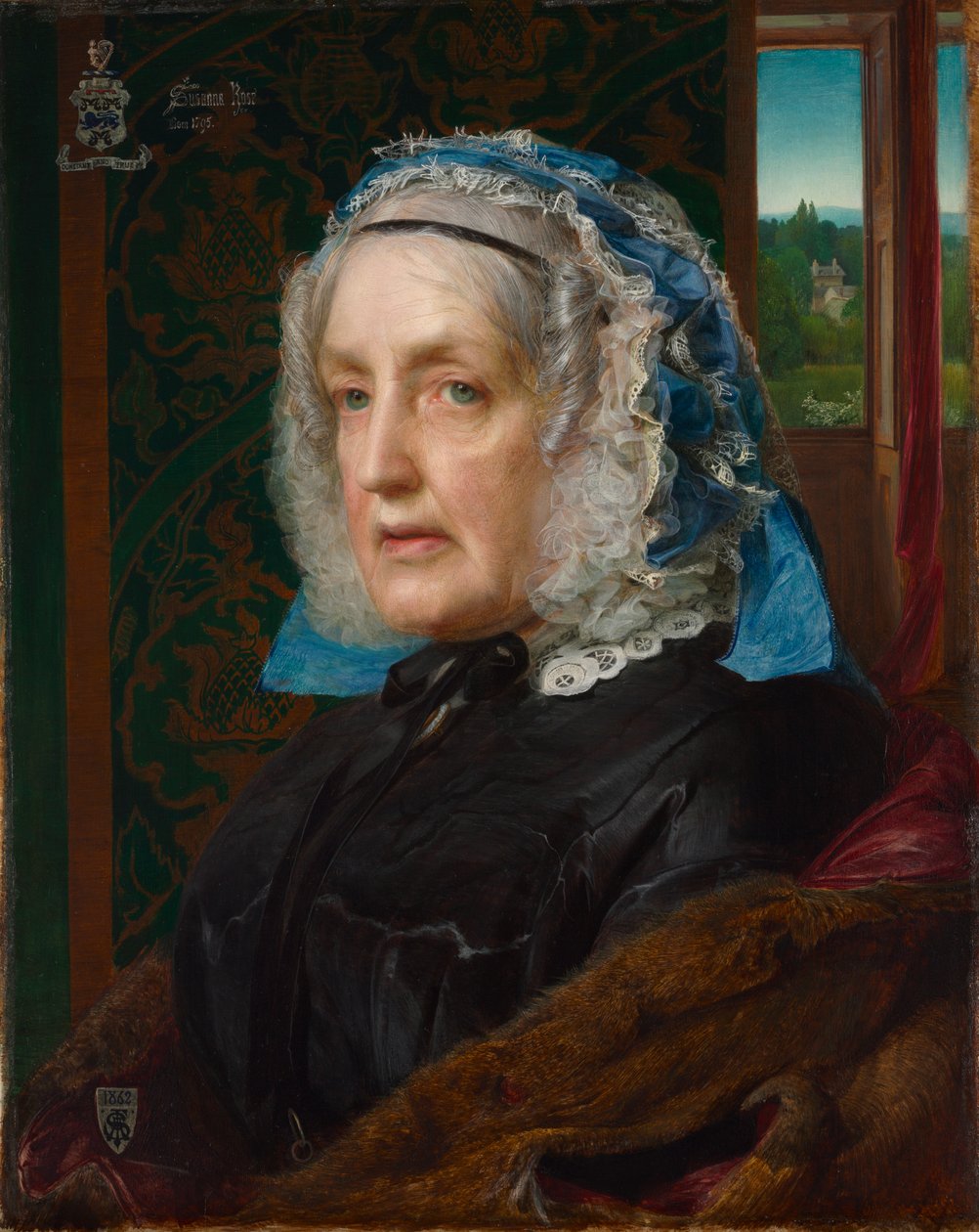 Susanna Rosen muotokuva tekijältä Frederick Sandys