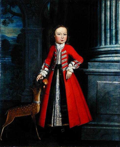 Thomas Lodge (s. 1735) 1745 (öljy pellavalle) tekijältä Frederick Tellschaw