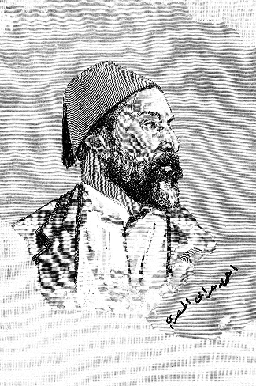 Ahmed Orabi Pasha, egyptiläinen kenraali ja kapinallinen, 1900. tekijältä Frederick Villiers
