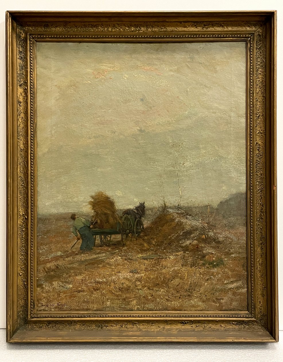 A Frosty Morning (öljy kankaalle) tekijältä Frederick W. Kost