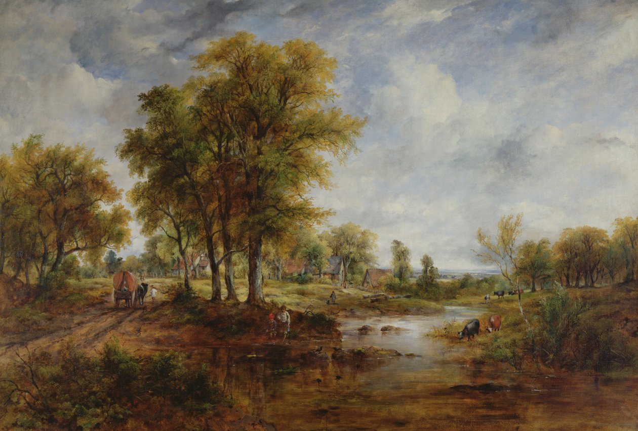 Maisema tekijältä Frederick Waters Watts