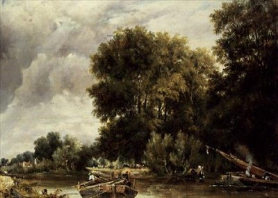 Joen maisema tekijältä Frederick Waters Watts