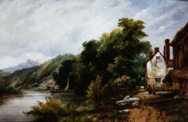 Symonds Yat, Wye tekijältä Frederick Waters Watts