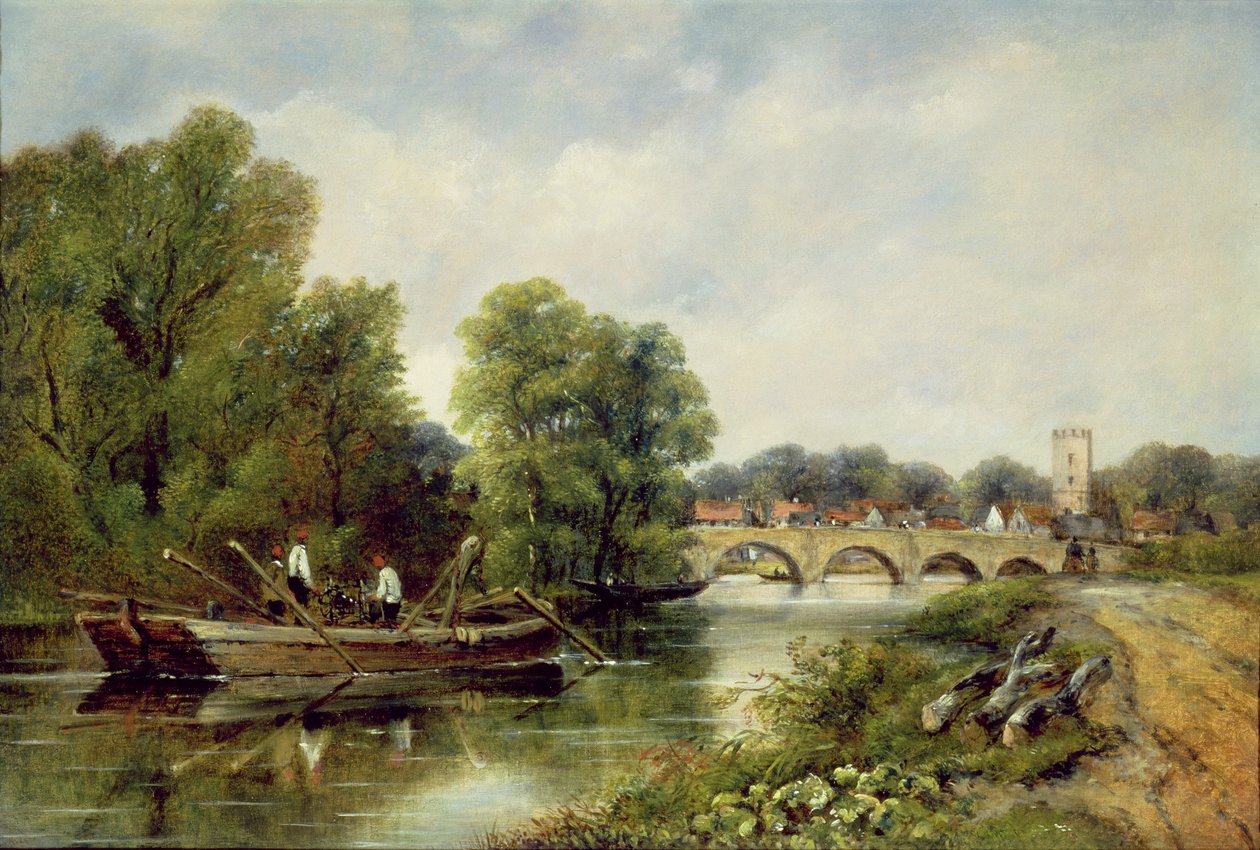 Henley-on-Thamesin silta tekijältä Frederick Waters Watts