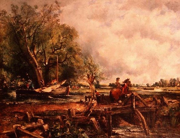 Hyppäävä hevonen tekijältä Frederick Waters Watts